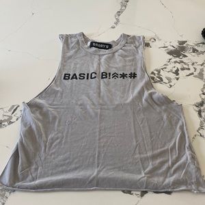 Barry’s bootcamp women’s muscle tee | size small